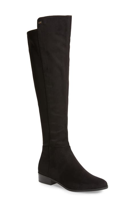 michael kors bromley leather boots|Michael Kors bromley black boots.